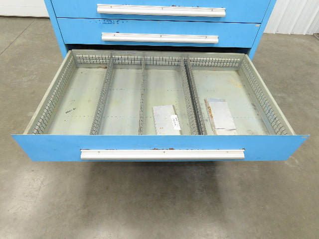 Nu-Era Modular Tool Storage Cabinet 9 Drawer 45x28x61" Stanley Vidmar Lista