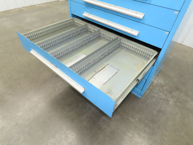 Nu-Era Modular Tool Storage Cabinet 9 Drawer 45x28x61" Stanley Vidmar Lista