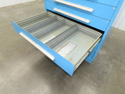 Nu-Era Modular Tool Storage Cabinet 9 Drawer 45x28x61" Stanley Vidmar Lista