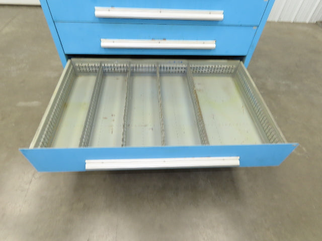 Nu-Era Modular Tool Storage Cabinet 9 Drawer 45x28x61" Stanley Vidmar Lista