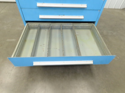 Nu-Era Modular Tool Storage Cabinet 9 Drawer 45x28x61" Stanley Vidmar Lista