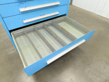 Nu-Era Modular Tool Storage Cabinet 9 Drawer 45x28x61" Stanley Vidmar Lista