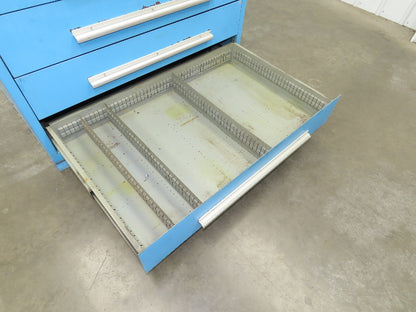 Nu-Era Modular Tool Storage Cabinet 9 Drawer 45x28x61" Stanley Vidmar Lista