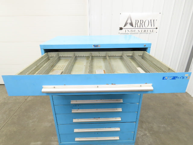 Nu-Era Modular Tool Storage Cabinet 9 Drawer 45x28x61" Stanley Vidmar Lista