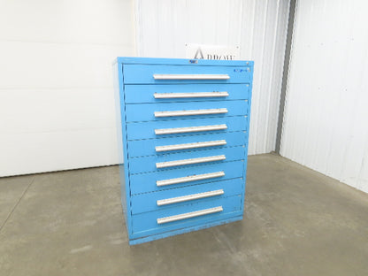 Nu-Era Modular Tool Storage Cabinet 9 Drawer 45x28x61" Stanley Vidmar Lista