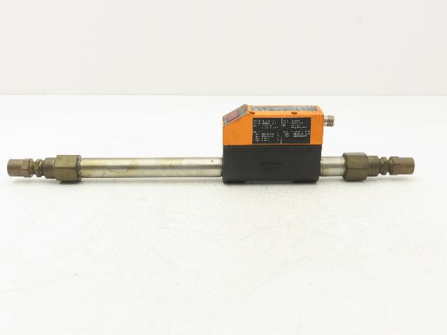 IFM SD6101 Gas Flow Rate Meter Sensor Counter 1/2"NPT Pipe 71.8 scfm
