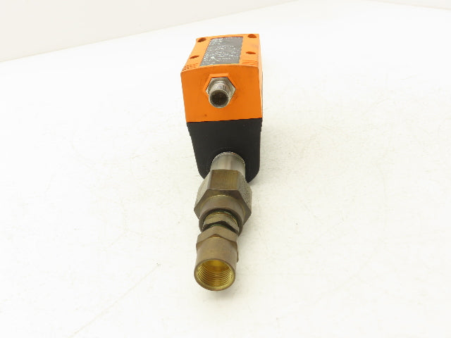 IFM SD6101 Gas Flow Rate Meter Sensor Counter 1/2"NPT Pipe 71.8 scfm