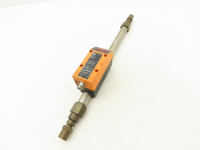 IFM SD6101 Gas Flow Rate Meter Sensor Counter 1/2"NPT Pipe 71.8 scfm