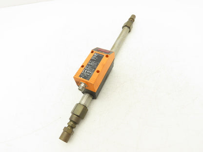 IFM SD6101 Gas Flow Rate Meter Sensor Counter 1/2"NPT Pipe 71.8 scfm