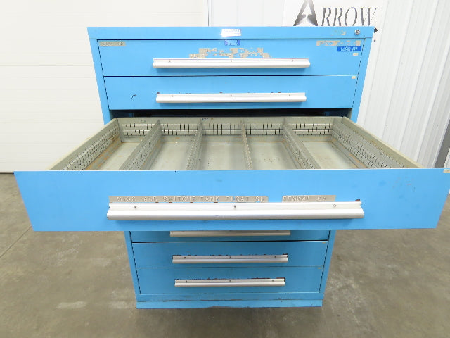 Nu-Era Tool Storage Cabinet Modular 8 Drawer 45x28x61" Lista Stanley Vidmar