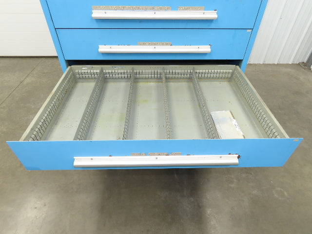 Nu-Era Tool Storage Cabinet Modular 8 Drawer 45x28x61" Lista Stanley Vidmar