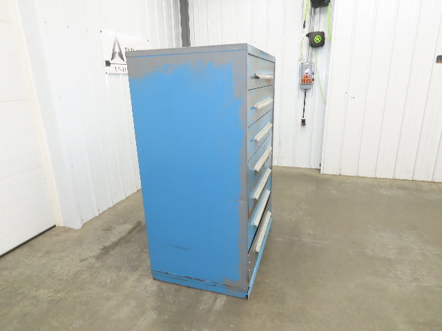 Nu-Era Modular Tool Storage Cabinet 7 Drawer 45x28x61" Stanley Vidmar Bad Shape