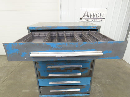 Nu-Era Modular Tool Storage Cabinet 7 Drawer 45x28x61" Stanley Vidmar Bad Shape