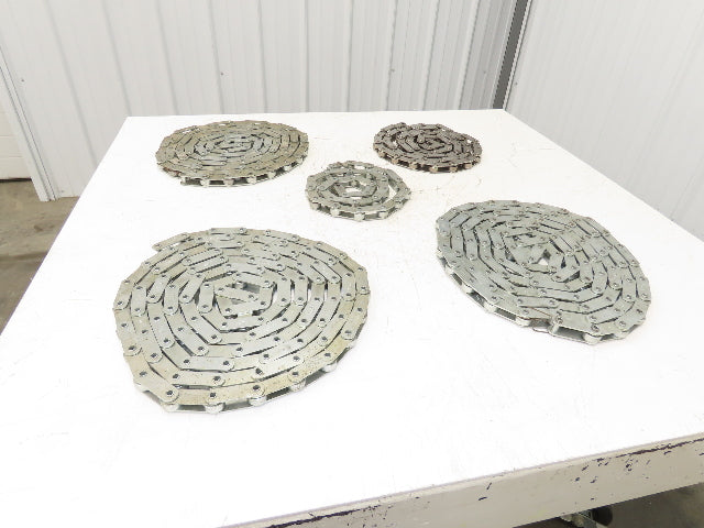 ZMC 250 Conveyor Attachment Roller Chain 50mm Dbl Pitch 5 Piece Total 18.825m