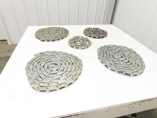 ZMC 250 Conveyor Attachment Roller Chain 50mm Dbl Pitch 5 Piece Total 18.825m