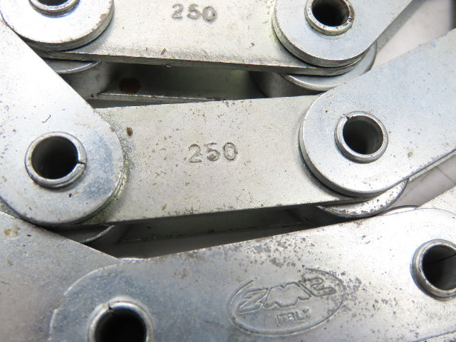 ZMC 250 Conveyor Attachment Roller Chain 50mm Dbl Pitch 5 Piece Total 18.825m