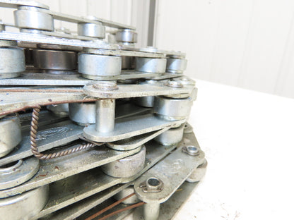 ZMC 250 Conveyor Attachment Roller Chain 50mm Dbl Pitch 5 Piece Total 18.825m