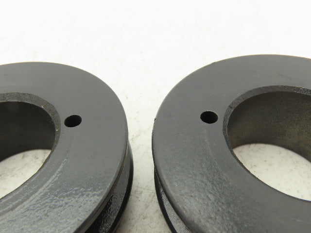 Browning AK32H V-Belt Pulley 4L/A Belt Section Single Groove 3.25" OD Lot of 2