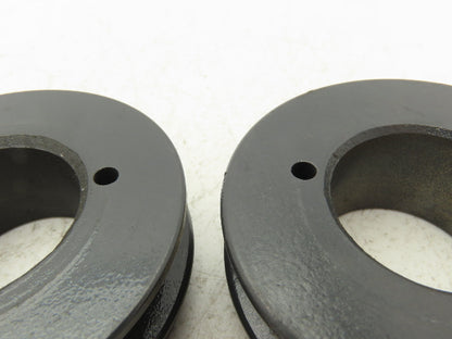 Browning AK32H V-Belt Pulley 4L/A Belt Section Single Groove 3.25" OD Lot of 2