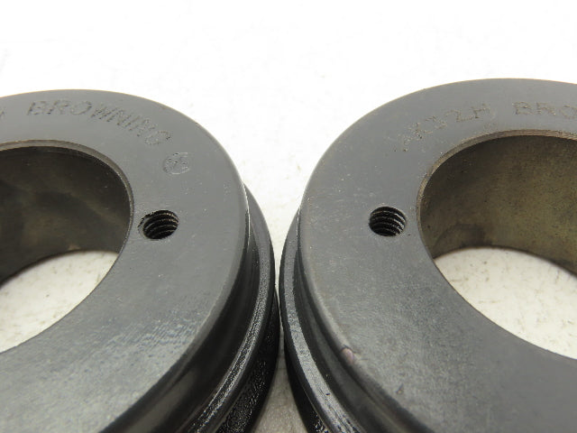 Browning AK32H V-Belt Pulley 4L/A Belt Section Single Groove 3.25" OD Lot of 2