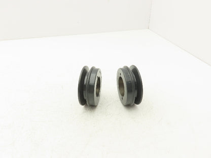 Browning AK32H V-Belt Pulley 4L/A Belt Section Single Groove 3.25" OD Lot of 2