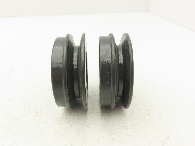 Browning AK32H V-Belt Pulley 4L/A Belt Section Single Groove 3.25" OD Lot of 2
