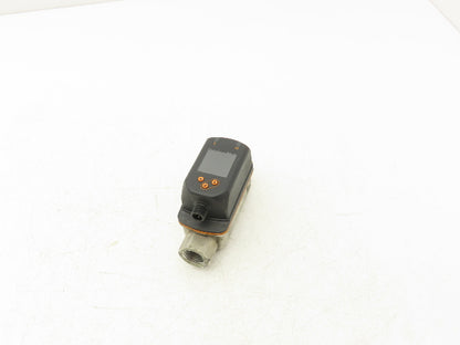 IFM SV5610 Vortex Flowmeter with Digital Display 1/2"FNPT 18-30VDC 32-634GPH