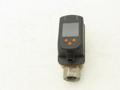 IFM SV5610 Vortex Flowmeter with Digital Display 1/2"FNPT 18-30VDC 32-634GPH