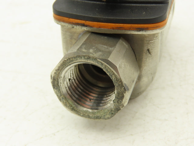 IFM SV5610 Vortex Flowmeter with Digital Display 1/2"FNPT 18-30VDC 32-634GPH