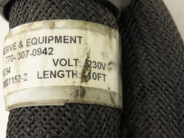 Nordson H274794 Hot Melt Glue Dispenser Hose 10' Length 230V