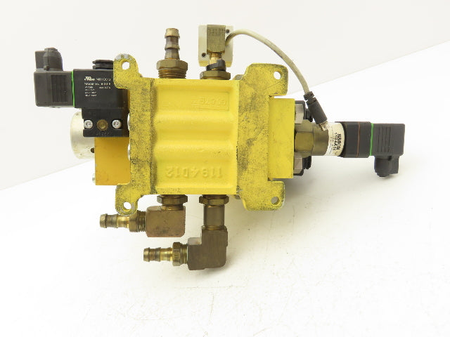 Ross DM2CNA42A21 Pneumatic Double Valve 1/2" NPT Base 24/48VDC Solenoid