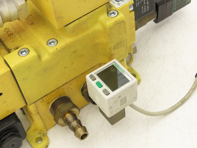 Ross DM2CNA42A21 Pneumatic Double Valve 1/2" NPT Base 24/48VDC Solenoid
