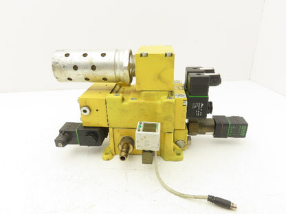Ross DM2CNA42A21 Pneumatic Double Valve 1/2" NPT Base 24/48VDC Solenoid