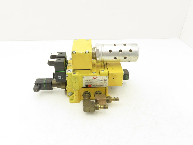 Ross DM2CNA42A21 Pneumatic Double Valve 1/2" NPT Base 24/48VDC Solenoid
