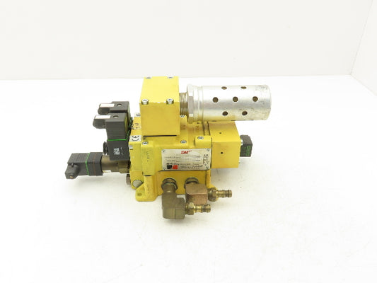 Ross DM2CNA42A21 Pneumatic Double Valve 1/2" NPT Base 24/48VDC Solenoid