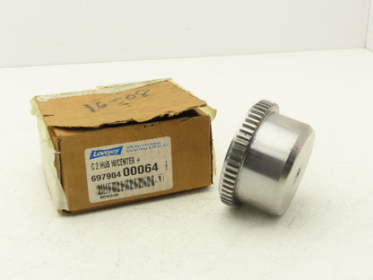Lovejoy 697904 00064 C2 Hub Coupling W/Center Rough Stock Bore 3-7/8" OD 56T