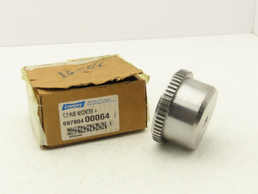 Lovejoy 697904 00064 C2 Hub Coupling W/Center Rough Stock Bore 3-7/8" OD 56T