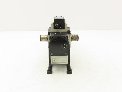 Festo MS6-SV-1/2-E-10V24-AD1 Soft Start Quick Exhaust Valve w/Digital Gage