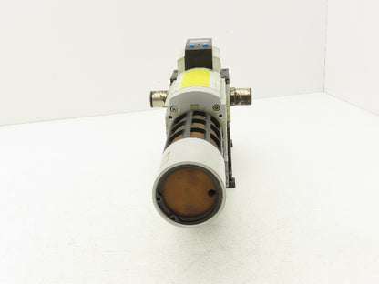 Festo MS6-SV-1/2-E-10V24-AD1 Soft Start Quick Exhaust Valve w/Digital Gage