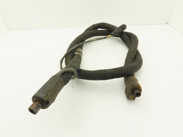 Nordson 274793D Hot Melt Adhesive Glue Dispenser Hose 8' Length 1500psi 240V