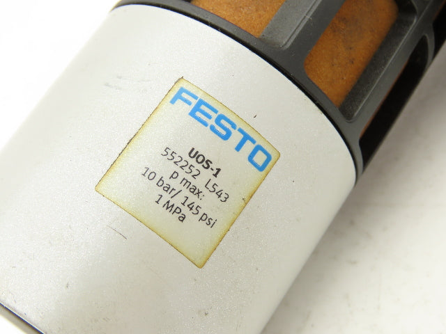 Festo MS6N-SV-1/2-E-10V24-SO-AD1-MP3-WPB Soft Start Quick Exhaust Valve 145psi