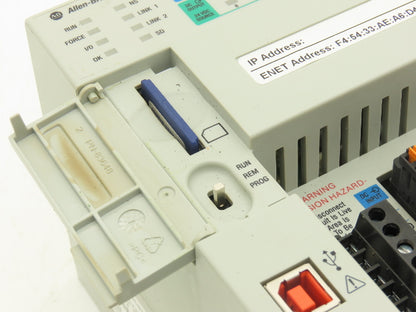 Allen Bradley 1769-L18ER-BB1B CompactLogix Controller PLC Input Output Ser B