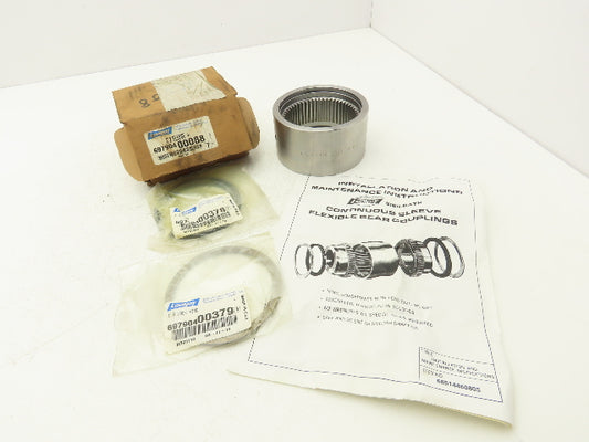 Lovejoy 697904 00088 C2 Continuous Coupling Sleeve 4-3/4" OD x 2.56" Length