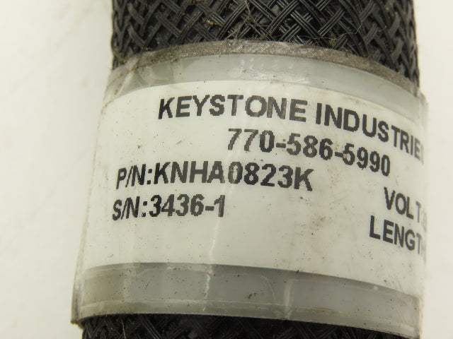 Keystone KNHA0823K Hot Melt Adhesive Glue Dispenser Hose 5/16" 8' Length 230V