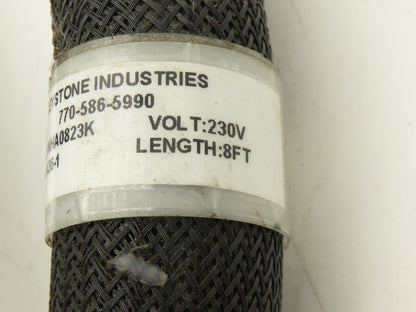 Keystone KNHA0823K Hot Melt Adhesive Glue Dispenser Hose 5/16" 8' Length 230V