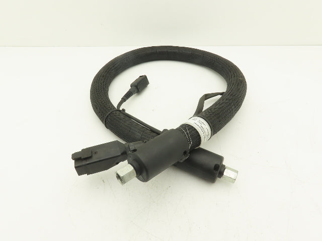 Nordson H274791 Hot Melt Glue Dispenser Hose 5/16" 4' Length 230V