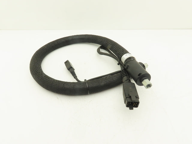 Nordson H274791 Hot Melt Glue Dispenser Hose 5/16" 4' Length 230V