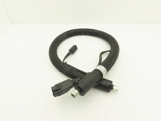 Nordson H274791 Hot Melt Glue Dispenser Hose 5/16" 4' Length 230V