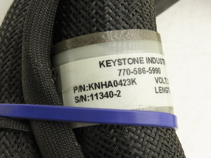 Keystone KNHA0423K Hot Melt Glue Dispenser Hose 5/16" 4' Length 230V
