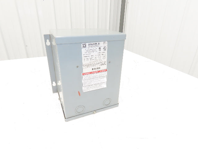 Square D 2S1F Step Down Power Transformer 2KVA 1pH HV 240/480 LV 120/240V